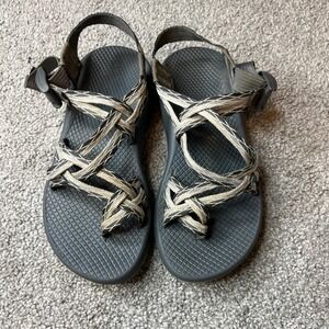 Chaco Z1 Classic Womens 6 Sandals Gray Sport Outdoor Water hiking travel strappy